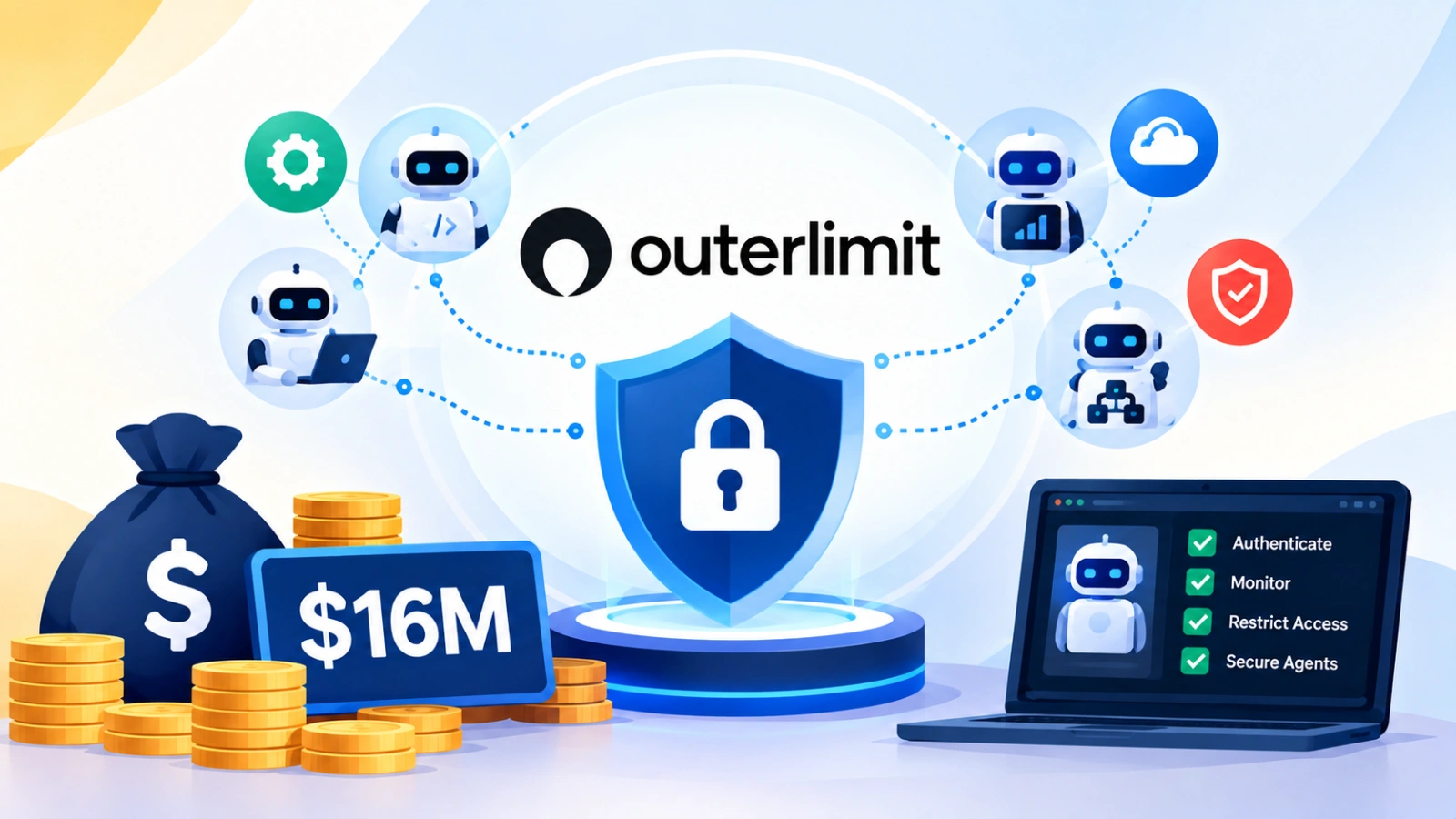 News article thumbnail: Outerlimit Raises $16M to Build Zero Trust Security Layer for Autonomous AI Agents
